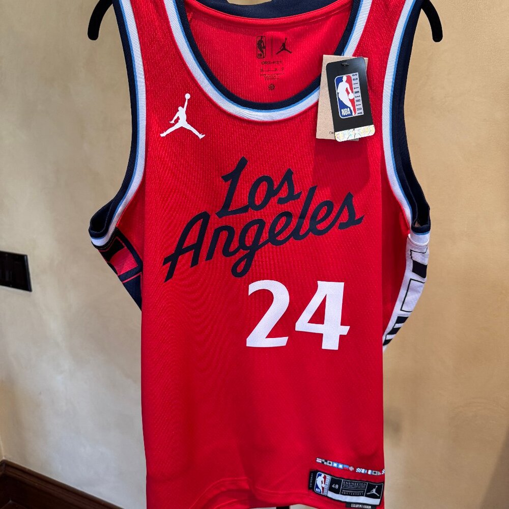 Nike LA CLIPPERS Jersey # 24 Powell NBA Store NEW with Tags Size Large